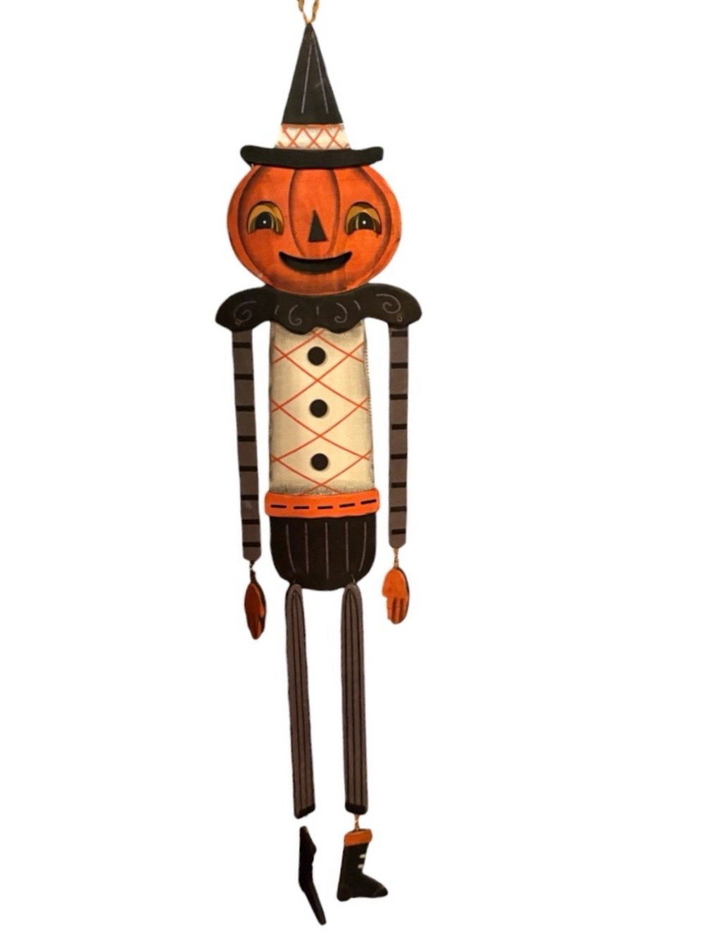 HALLOWEEN➕Johanna Parker Pumpkin Peep Wooden Hanging
